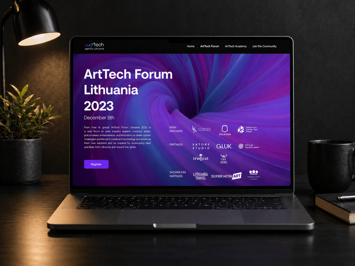 ArtTech Agency projekto peržiūros paveikslėlis